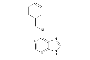 Image of Cyclohex-3-en-1-ylmethyl(9H-purin-6-yl)amine