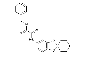 N-benzyl-N'-spiro[1,3-benzodioxole-2,1'-cyclohexane]-5-yl-oxamide