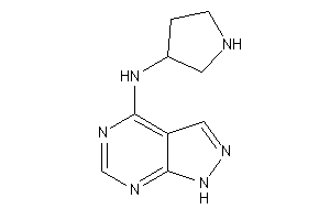 1H-pyrazolo[3,4-d]pyrimidin-4-yl(pyrrolidin-3-yl)amine