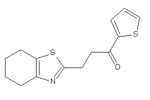 3-(4,5,6,7-tetrahydro-1,3-benzothiazol-2-yl)-1-(2-thienyl)propan-1-one