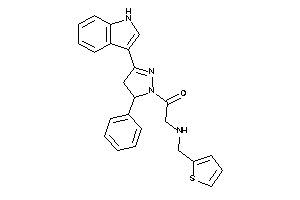 1-[3-(1H-indol-3-yl)-5-phenyl-2-pyrazolin-1-yl]-2-(2-thenylamino)ethanone