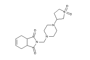 2-[[4-(1,1-diketothiolan-3-yl)piperazino]methyl]-3a,4,7,7a-tetrahydroisoindole-1,3-quinone