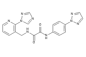 N'-[4-(triazol-2-yl)phenyl]-N-[[2-(1,2,4-triazol-1-yl)-3-pyridyl]methyl]oxamide