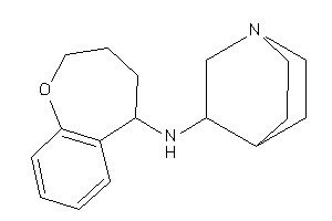 Quinuclidin-3-yl(2,3,4,5-tetrahydro-1-benzoxepin-5-yl)amine