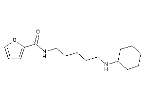 N-[5-(cyclohexylamino)pentyl]-2-furamide