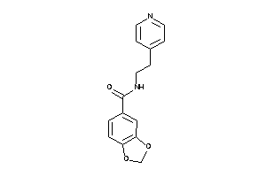 N-[2-(4-pyridyl)ethyl]-piperonylamide