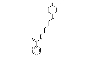 N-[5-(4-piperidylamino)pentyl]pyrazinamide
