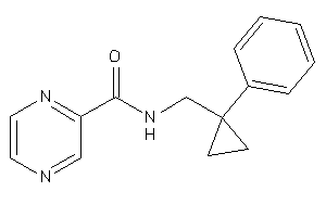 Image of N-[(1-phenylcyclopropyl)methyl]pyrazinamide