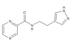 N-[2-(1H-pyrazol-4-yl)ethyl]pyrazinamide