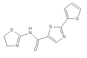 N-(2-thiazolin-2-yl)-2-(2-thienyl)thiazole-5-carboxamide