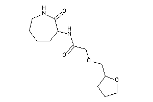 N-(2-ketoazepan-3-yl)-2-(tetrahydrofurfuryloxy)acetamide