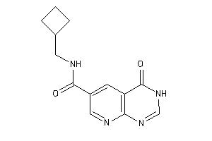 N-(cyclobutylmethyl)-4-keto-3H-pyrido[2,3-d]pyrimidine-6-carboxamide