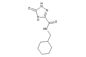 N-(cyclohexylmethyl)-5-keto-1,4-dihydro-1,2,4-triazole-3-carboxamide