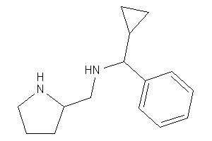 [cyclopropyl(phenyl)methyl]-(pyrrolidin-2-ylmethyl)amine