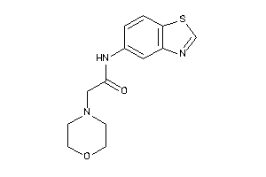 N-(1,3-benzothiazol-5-yl)-2-morpholino-acetamide