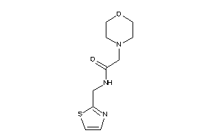 2-morpholino-N-(thiazol-2-ylmethyl)acetamide