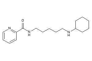 N-[5-(cyclohexylamino)pentyl]picolinamide