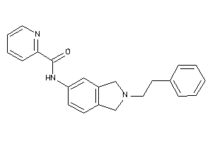 N-(2-phenethylisoindolin-5-yl)picolinamide