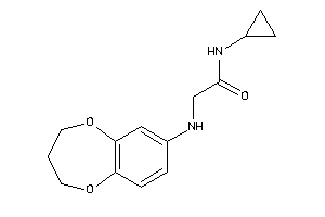 N-cyclopropyl-2-(3,4-dihydro-2H-1,5-benzodioxepin-7-ylamino)acetamide