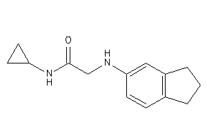 N-cyclopropyl-2-(indan-5-ylamino)acetamide