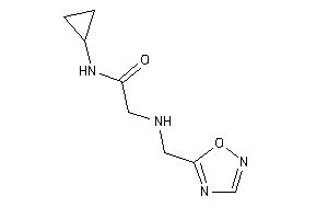 N-cyclopropyl-2-(1,2,4-oxadiazol-5-ylmethylamino)acetamide