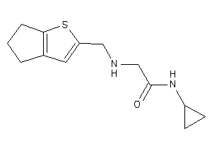 N-cyclopropyl-2-(5,6-dihydro-4H-cyclopenta[b]thiophen-2-ylmethylamino)acetamide