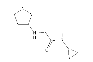 N-cyclopropyl-2-(pyrrolidin-3-ylamino)acetamide