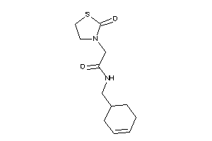 N-(cyclohex-3-en-1-ylmethyl)-2-(2-ketothiazolidin-3-yl)acetamide