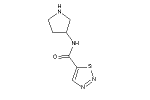 N-pyrrolidin-3-ylthiadiazole-5-carboxamide