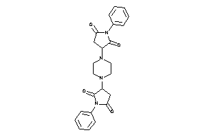 3-[4-(2,5-diketo-1-phenyl-pyrrolidin-3-yl)piperazino]-1-phenyl-pyrrolidine-2,5-quinone