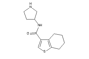 N-pyrrolidin-3-yl-4,5,6,7-tetrahydrobenzothiophene-3-carboxamide