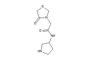 2-(4-ketothiazolidin-3-yl)-N-pyrrolidin-3-yl-acetamide