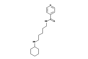 N-[5-(cyclohexylamino)pentyl]isonicotinamide