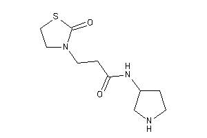 3-(2-ketothiazolidin-3-yl)-N-pyrrolidin-3-yl-propionamide