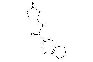 N-pyrrolidin-3-ylindane-5-carboxamide