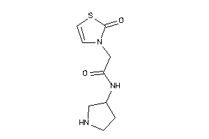 2-(2-keto-4-thiazolin-3-yl)-N-pyrrolidin-3-yl-acetamide