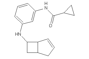 N-[3-(6-bicyclo[3.2.0]hept-3-enylamino)phenyl]cyclopropanecarboxamide