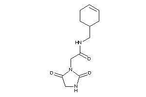 Image of N-(cyclohex-3-en-1-ylmethyl)-2-(2,5-diketoimidazolidin-1-yl)acetamide
