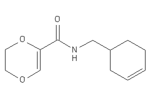 Image of N-(cyclohex-3-en-1-ylmethyl)-2,3-dihydro-1,4-dioxine-5-carboxamide