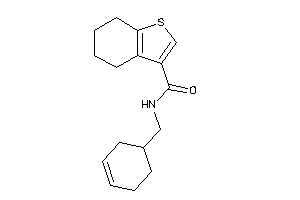 N-(cyclohex-3-en-1-ylmethyl)-4,5,6,7-tetrahydrobenzothiophene-3-carboxamide