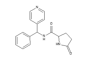 5-keto-N-[phenyl(4-pyridyl)methyl]pyrrolidine-2-carboxamide