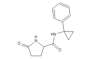 5-keto-N-(1-phenylcyclopropyl)pyrrolidine-2-carboxamide