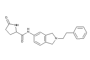 5-keto-N-(2-phenethylisoindolin-5-yl)pyrrolidine-2-carboxamide