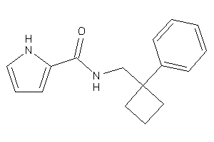 N-[(1-phenylcyclobutyl)methyl]-1H-pyrrole-2-carboxamide