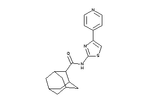 N-[4-(4-pyridyl)thiazol-2-yl]adamantane-2-carboxamide