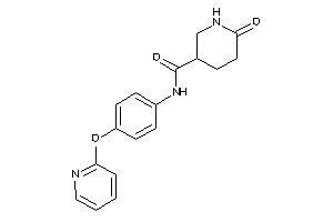 6-keto-N-[4-(2-pyridyloxy)phenyl]nipecotamide