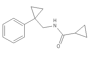 N-[(1-phenylcyclopropyl)methyl]cyclopropanecarboxamide