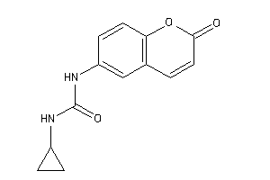 Image of 1-cyclopropyl-3-(2-ketochromen-6-yl)urea