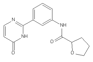 N-[3-(6-keto-1H-pyrimidin-2-yl)phenyl]tetrahydrofuran-2-carboxamide