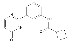 N-[3-(6-keto-1H-pyrimidin-2-yl)phenyl]cyclobutanecarboxamide